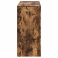 vidaXL Konferenčný stolík Dymový dub 102 x 35 x 75 cm Kompozitné drevo