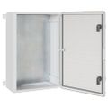 vidaXL Ovládacia skriňa Sivá 47 x 20 x 50 cm ABS plast