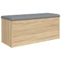 vidaXL Úložná lavica, dub sonoma, 102x42x45 cm, technické drevo