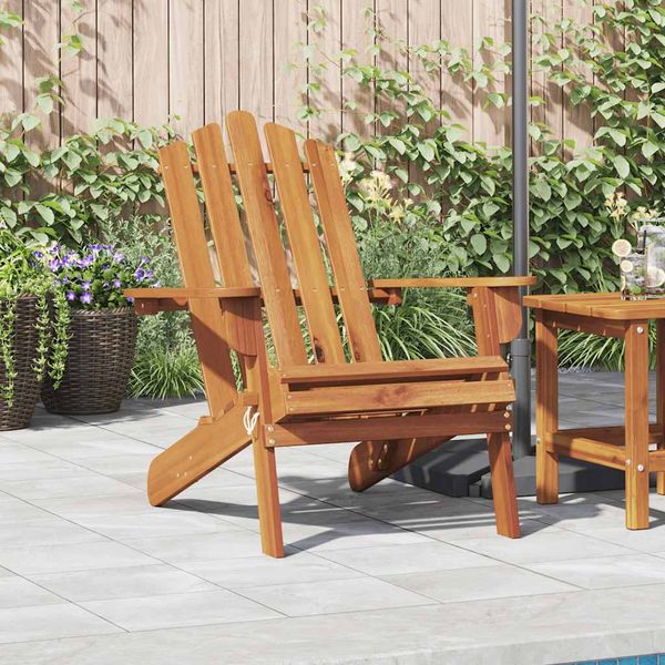 vidaXL Záhradná stolička Adirondack z akáciového dreva