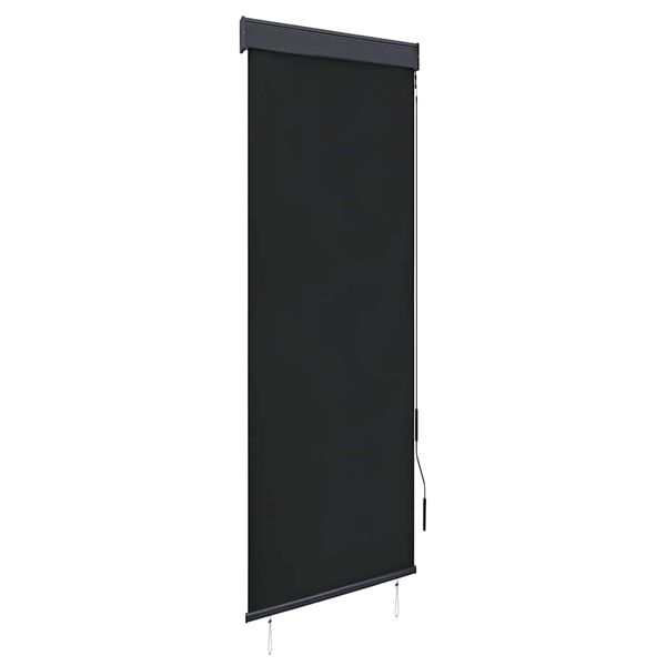 vidaXL Vonkajšia zatemňovacia roleta 60x250 cm antracitová