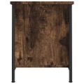 vidaXL TV skrinka s dvierkami dymový dub 60x35x45 cm spracované drevo