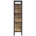vidaXL Regál na knihy 7 úrovní 75 x 30 x 123,5 cm Kompozitné drevo