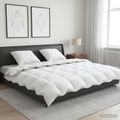 vidaXL Súprava paplónu z 90% husacieho peria FULDA 3 ks 220 x 260 cm