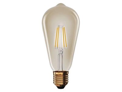 Žiarovka LED E27 4,5 W ST64 biela teplá EMOS Z57032 Vintage