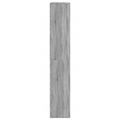 vidaXL Deliaca stena sivá sonoma 100x33x187,5 cm kompozitné drevo