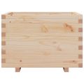 vidaXL Záhradný kvetináč 70x70x49,5 cm borovicový masív