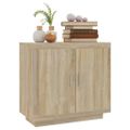 vidaXL Komoda dub sonoma 80x40x75 cm spracované drevo