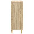 vidaXL Servírovacia skriňa Dub sonoma 66 x 34,5 x 90 cm