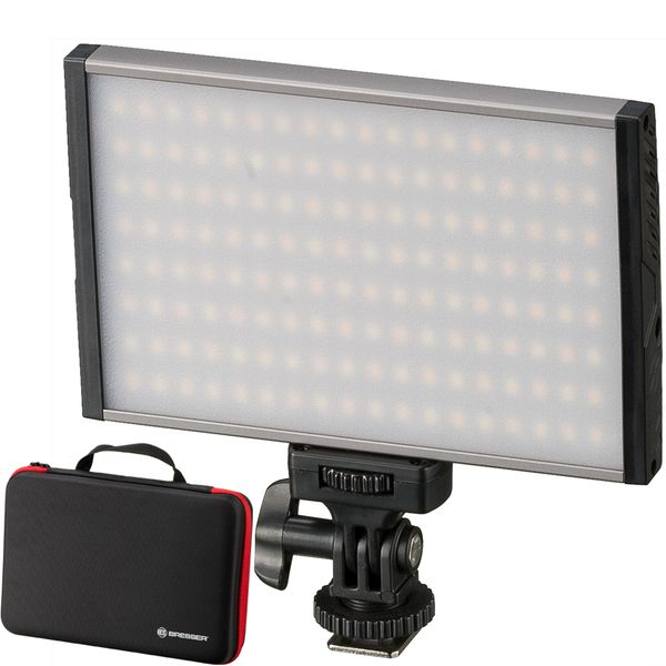 Dvojfarebné LED video svetlo s puzdrom PT Pro 15B Bresser