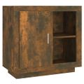 vidaXL Komoda dymový dub 80x40x75 cm