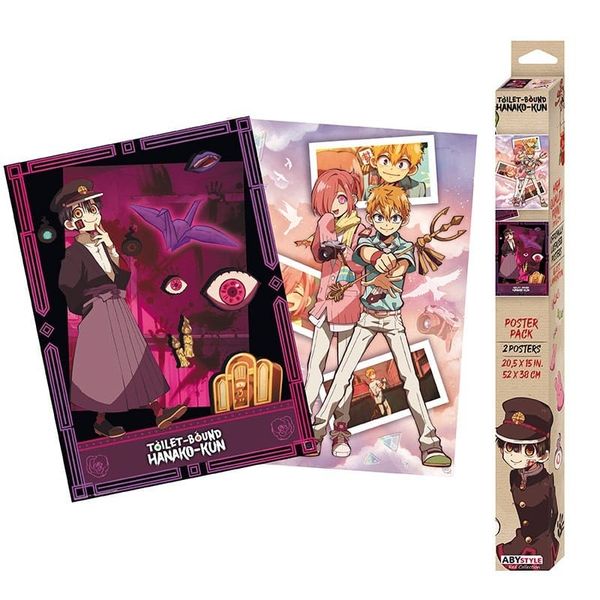 Sada plagátov Toilet-bound Hanako-kun (2 ks)