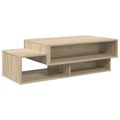 vidaXL Konferenčný stolík Sonoma dub 105 x 50 x 32,5 cm