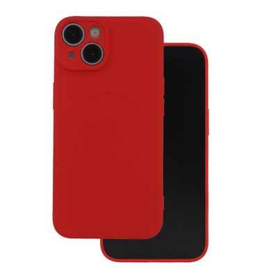 Puzdro Simple Color Mag pre Samsung Galaxy A36 5G červené
