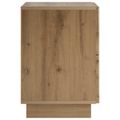 vidaXL Nočný stolík Dub artisan 33,5 x 34,5 x 50 cm Kompozitné drevo