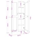 vidaXL Posteľ bez matraca tmavosivá 80x200 cm zamat