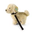 Plyšový pes zlatý retriever s vodítkom 25 cm ECO-FRIENDLY