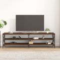 vidaXL TV skrinka hnedý dub 180x40x50 cm spracované drevo