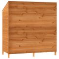 vidaXL Záhradná kôlňa hnedá 102x52x112 cm masívne jedľové drevo