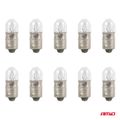 Halogénové žiarovky T4W 24V 4W BA9S 10ks.AMiO-04945