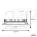 Výstražný maják W03M magnetický R65 R10 36LED 12/24V IP56