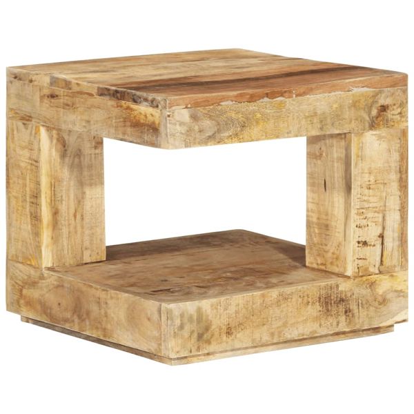 vidaXL Konferenčný stolík 45x45x40 cm masívne mangovníkové drevo