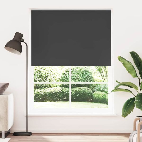 vidaXL Zatemňovacia roleta 164,4x230 cm, šírka látky 160 cm, čierna