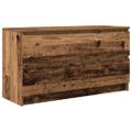 vidaXL TV skrinka Old Wood 100x35x54 cm Engineered Wood