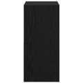 vidaXL Nočný stolík 2 ks Čierny dub 35 x 32 x 68,5 cm Kompozitné drevo