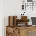 vidaXL Organizér na pult Staré drevo 44,5 x 24 x 25 cm