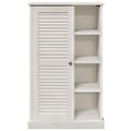 vidaXL Kúpeľňová skriňa VIGO Biela a antik biela 68 x 34 x 110 cm