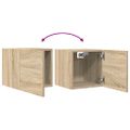 vidaXL Nástenné TV skrinky 4 ks dub sonoma 30,5x30x30 cm