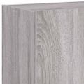 vidaXL TV nástenné skrinky s LED svetlami 2 ks sivé sonoma 60x35x41 cm