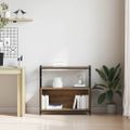 vidaXL Regál na knihy 80 x 30 x 78,5 cm Kompozitné drevo Remeselný dub