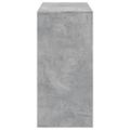 vidaXL Barový stôl betónovosivý 102x50x103,5 cm kompozitné drevo