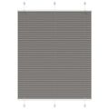 vidaXL plisovaná roleta antracitová 110x100 cm Šírka látky 109,4 cm