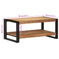 VidaXL Konferenčný stolík 90x50x38 cm Masívne drevo Akácia