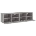 vidaXL TV nástenné skrinky 2ks sivé sonoma 60x30x30cm kompozitné drevo