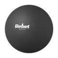 Masážna guľa 6,25 cm, REBEL ACTIVE RBA-3057, čierna, materiál silikon