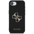Puzdro Guess HC PU Grained Big 4G a Classic Logo pre iPhone 16e čierne