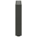 vidaXL Nohy konferenčného stolíka, antracitové, 2 ks, 30 x (30-31) cm, oceľové