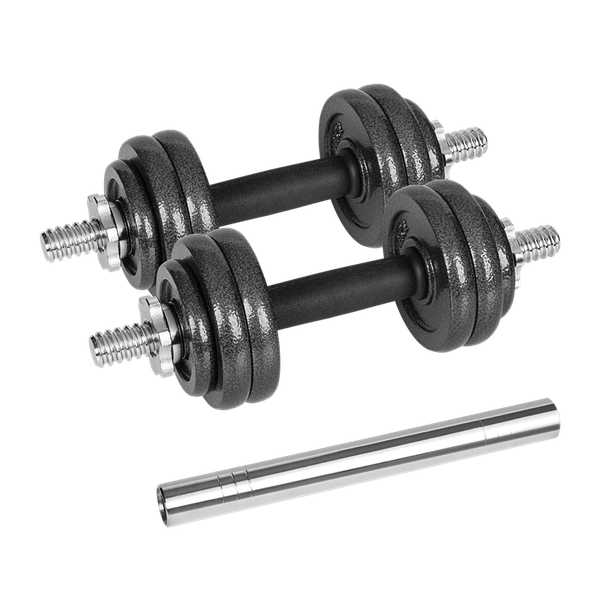 Činky litinové nastavitelné 15kg, REBEL ACTIVE RBA-2327-15