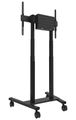 Neomounts FL55-875BL1/Držák displeje/vozík/55-100"/4 kolečka/VESA 800X600/nosn. 110kg/mot. nast.výšky/černý Stojan, VESA, motorizovaný, na koleckách, pro velkoformátový displej 37"–100", nosnost 110kg, výškove nastavitelný, cerný
