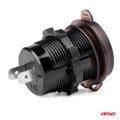 Nabíjačka 2xUSB 12/24V MOD-06 AMiO-02856