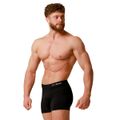 Pánske boxerky Seamless 2Pack Black - GymBeam, veľkosť L, veľkosť oblečenia L