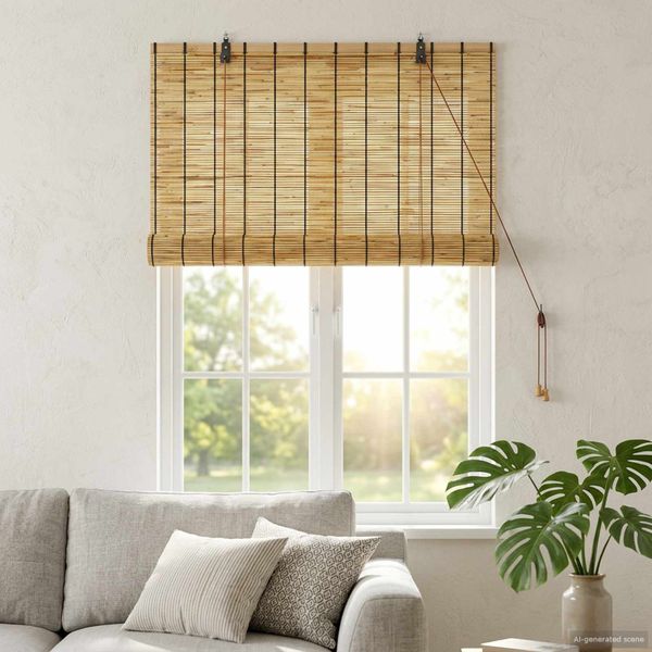 vidaXL Roleta Prírodná 60 x 160 cm Rákosie