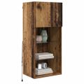 vidaXL Nástenný TV kabinet 40,5 x 30 x 90 cm Staré drevo