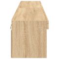 vidaXL TV skrinky s LED svetlami 2 ks dub sonoma 100x30x30 cm