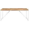 vidaXL Jedálenský stôl 180x90x76 cm akáciový a mangovníkový masív