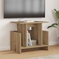 vidaXL TV stolík 50 x 35 x 45 cm Remeselný dub Kompozitné drevo